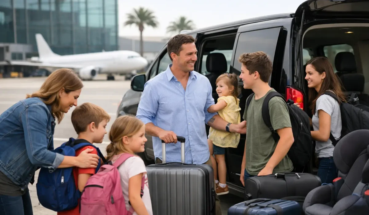 Airport Transportation for Large Families