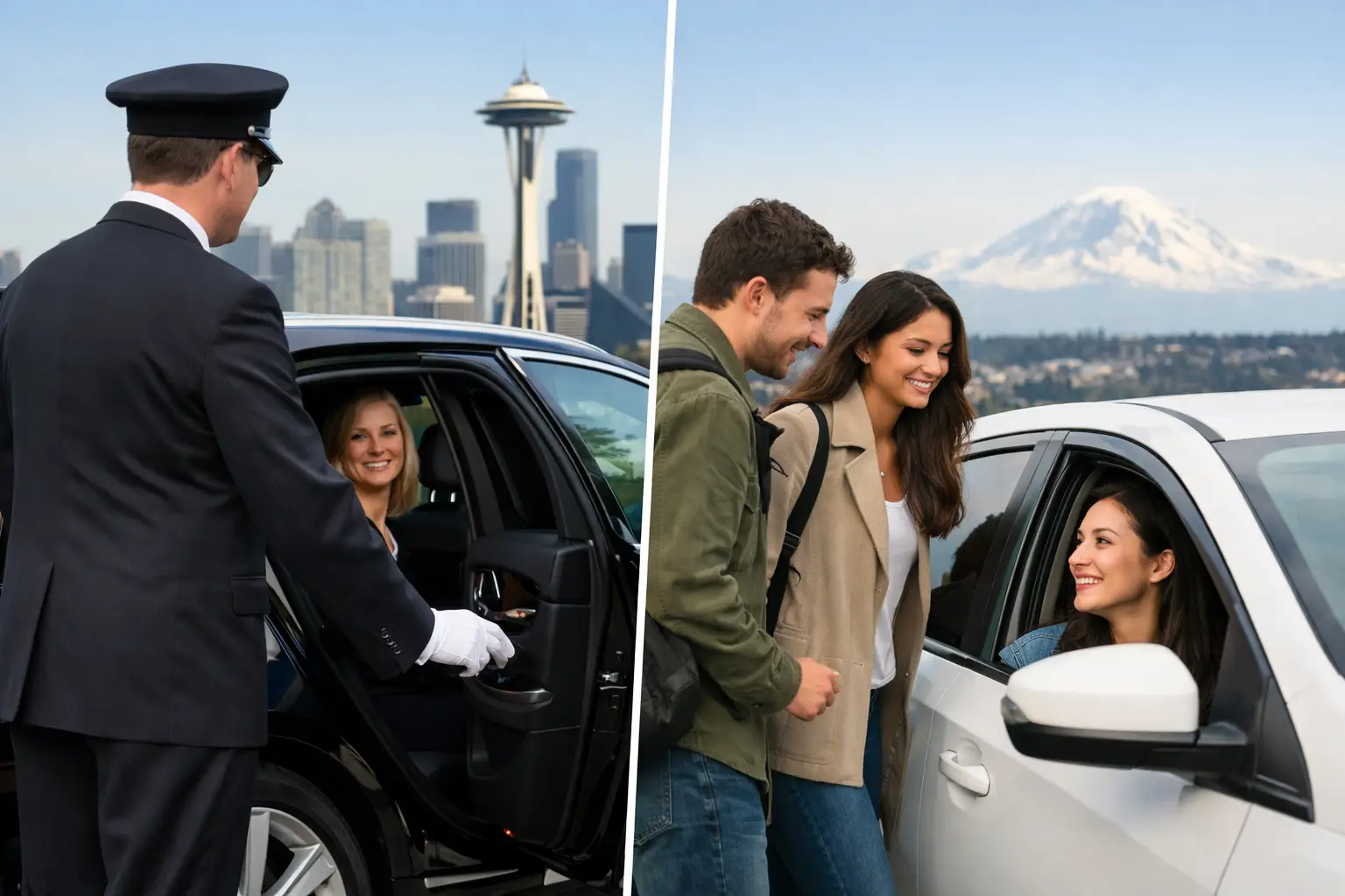 Chauffeur Service vs Rideshare for Seattle Trips
