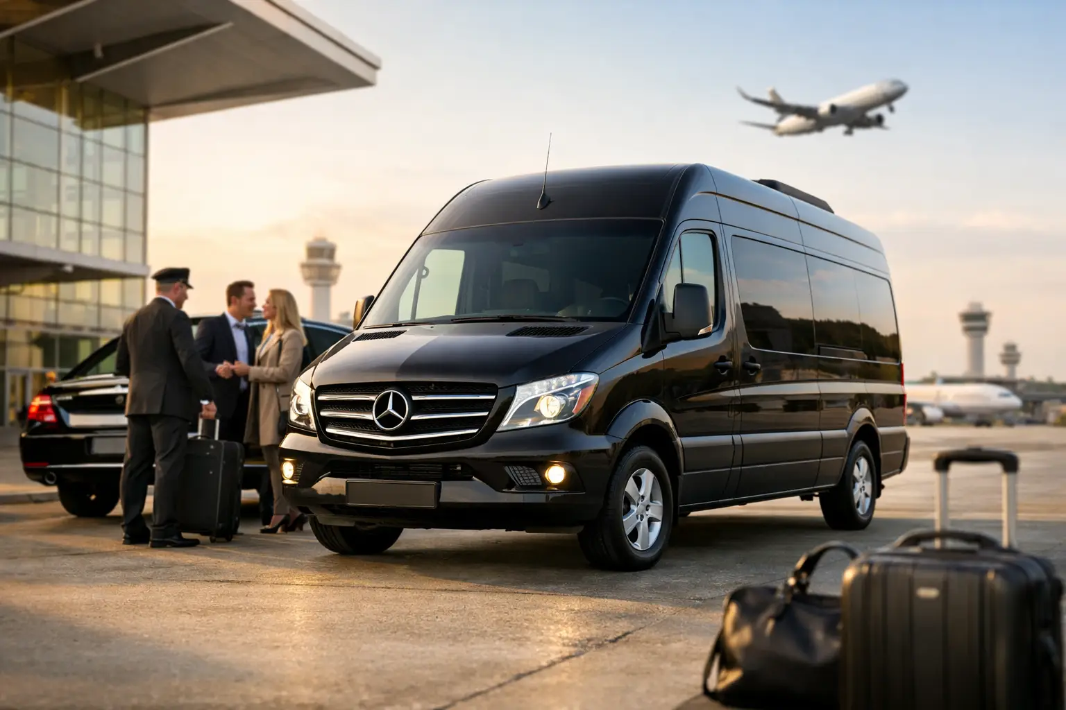 Mercedes Sprinter Airport Transfer Benefits