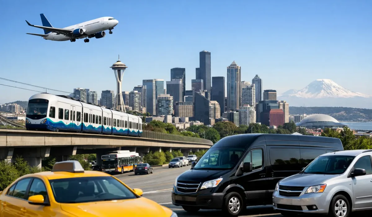 SeaTac to Downtown Seattle Transportation Options