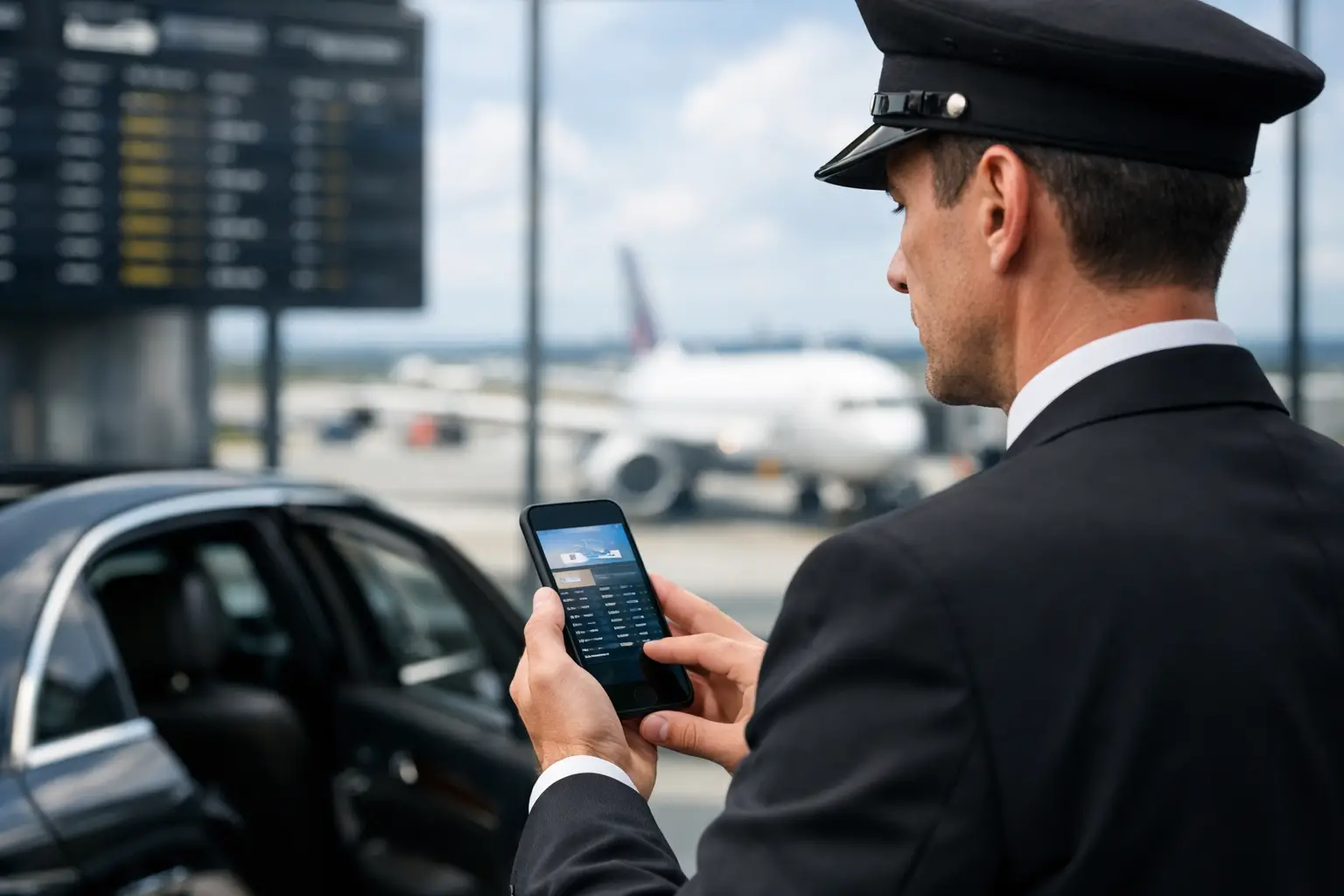 Do Chauffeurs Monitor Flight Delays for You?