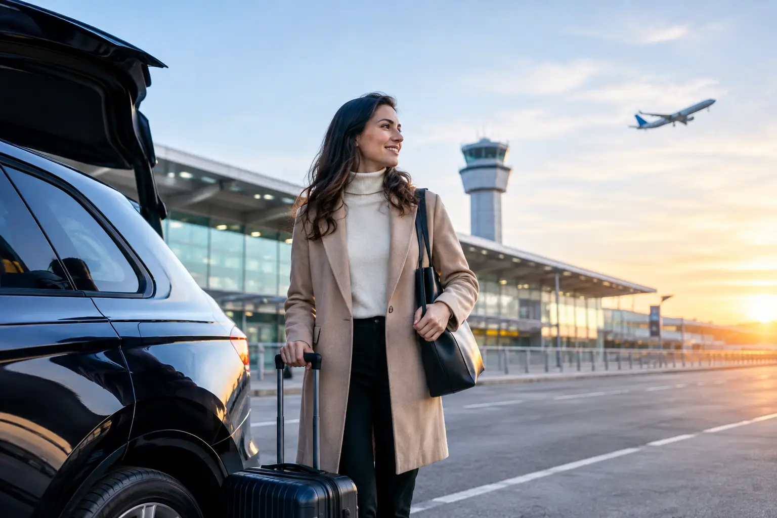 Airport Ride for Early Flights That Shows Up