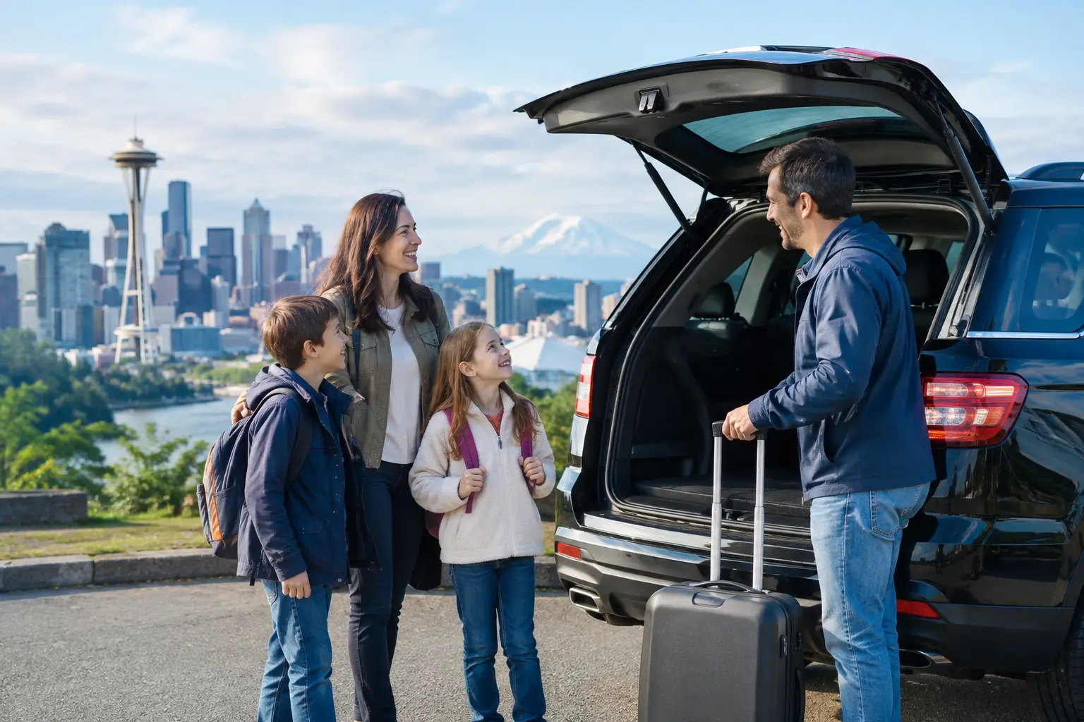Best Private Transportation for Families in Seattle